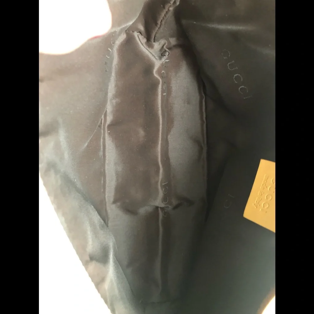 Auth GUCCI pink suede purse - Picture 8 of 12